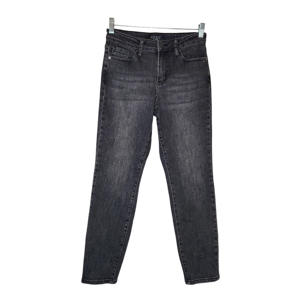 Judy Blue Boyfriend Fit Faded Black Jeans Size 3/26